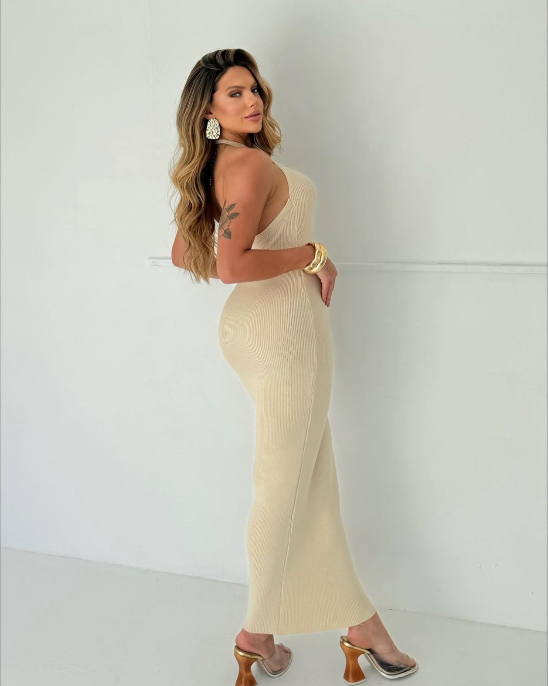 Vestido Joana modal premium