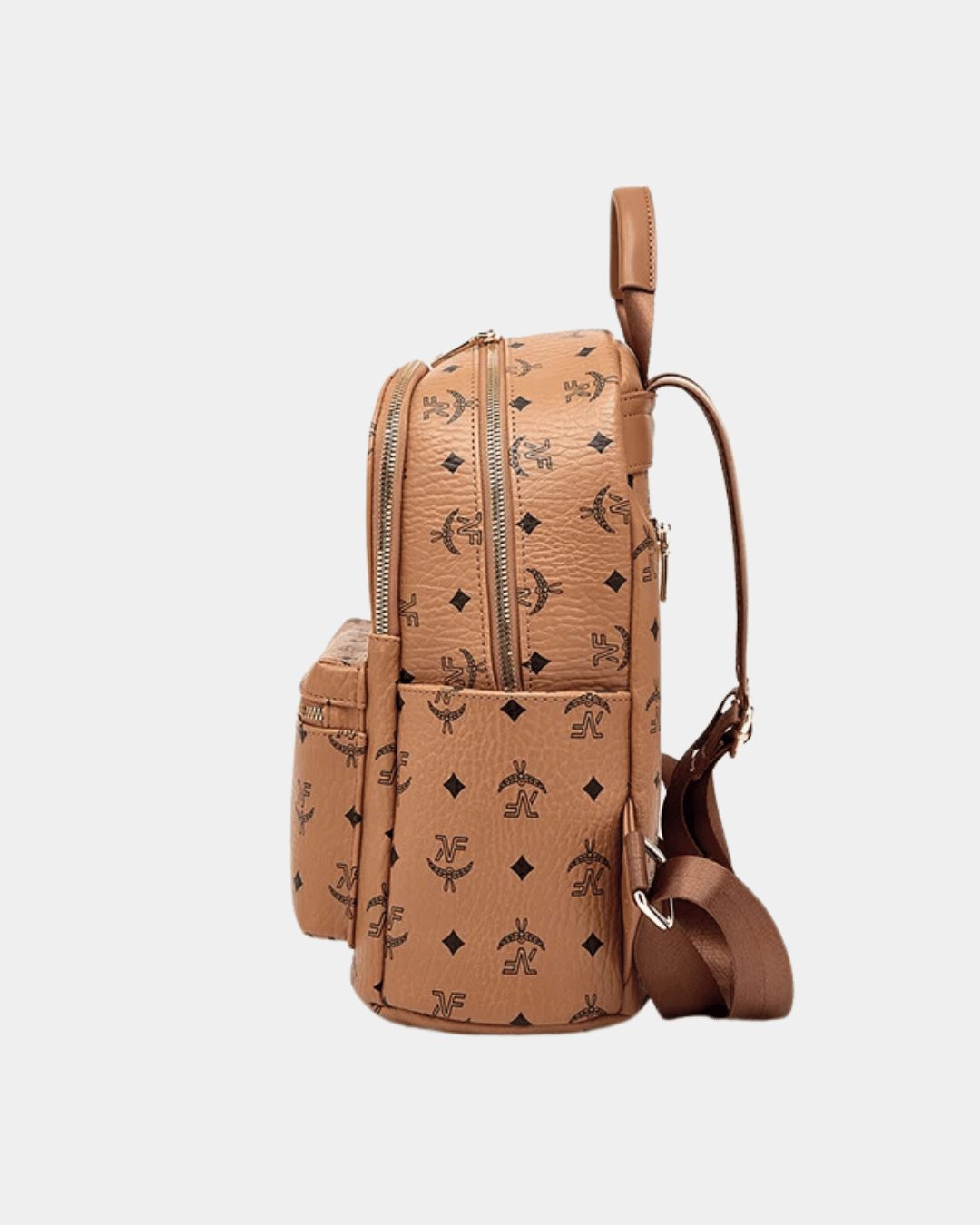 Mochila de couro Charlotte novo modelo 202