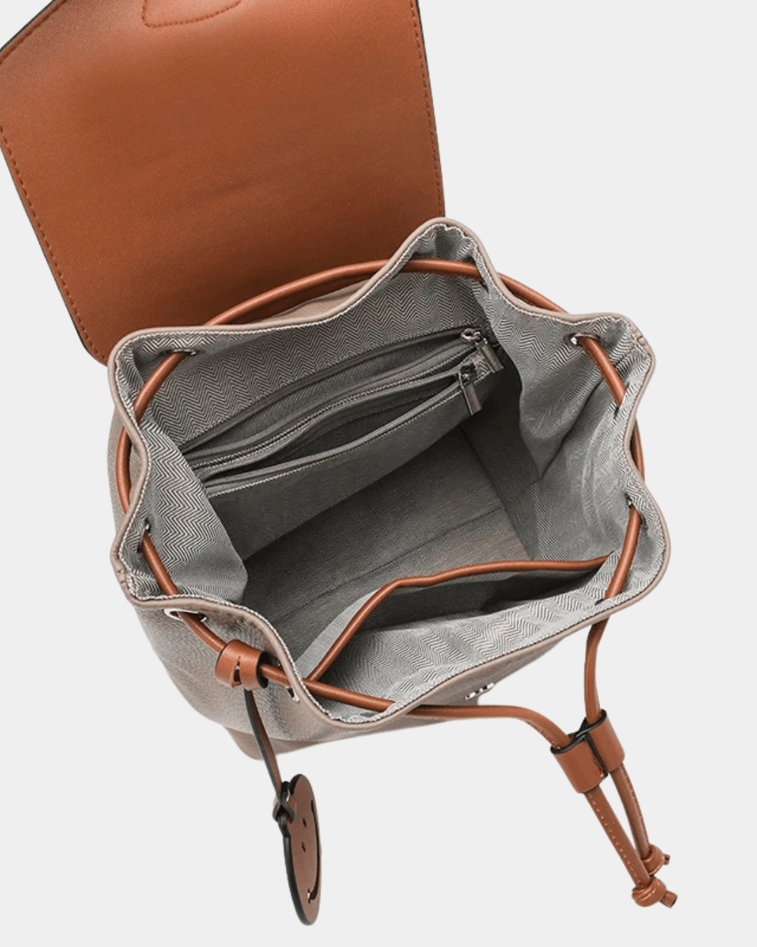 Smile Face String Lady's Backpack