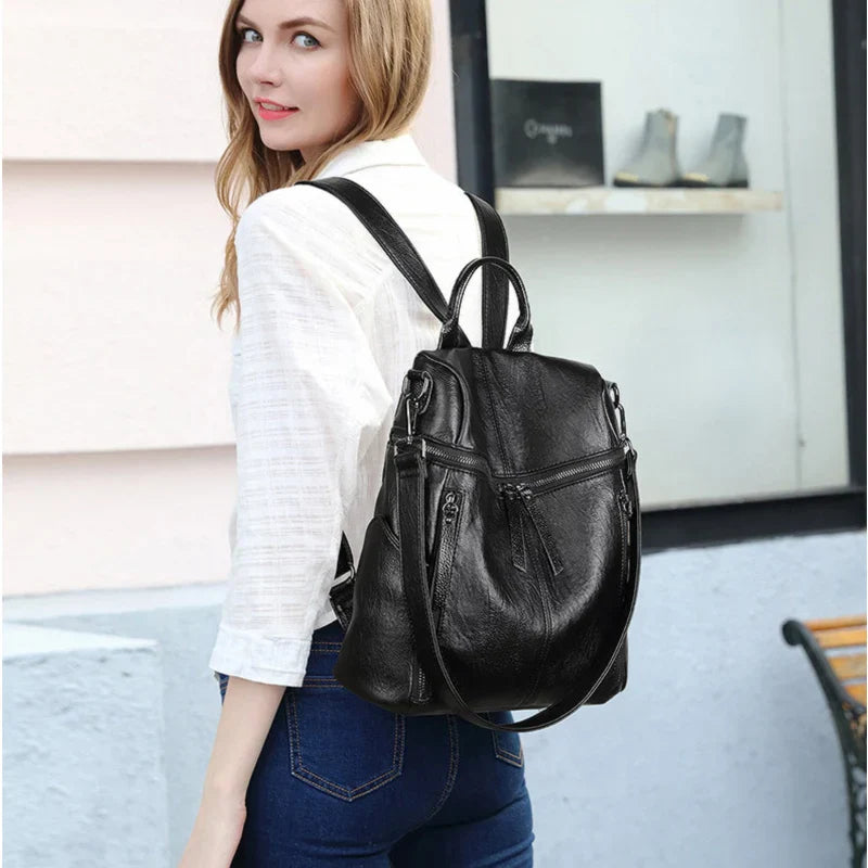 Mochila Rebeca Soft couro