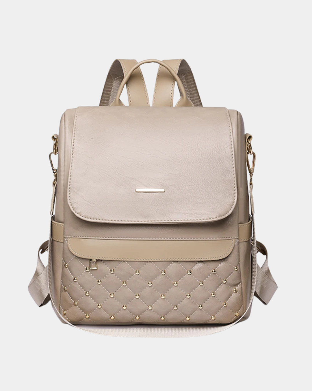 Mochila feminina de couro Fox