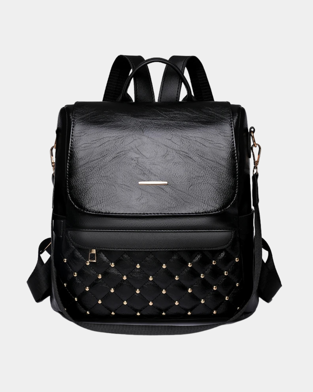 Mochila feminina de couro Fox