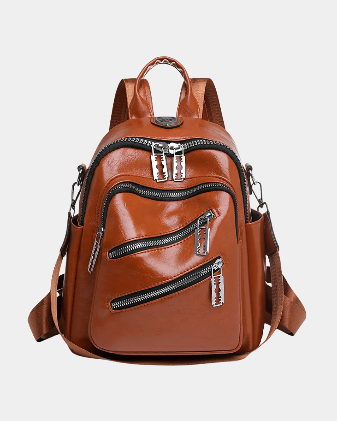 Mochila de couro província Alana