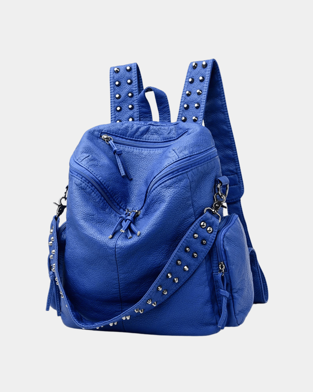 Mochila Fusion Spikes em couro