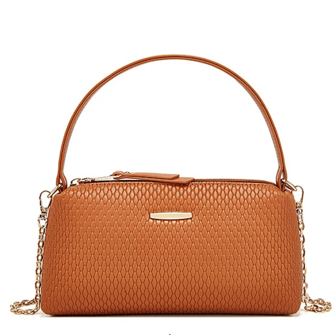 Kit mochila de couro Amanda Salles