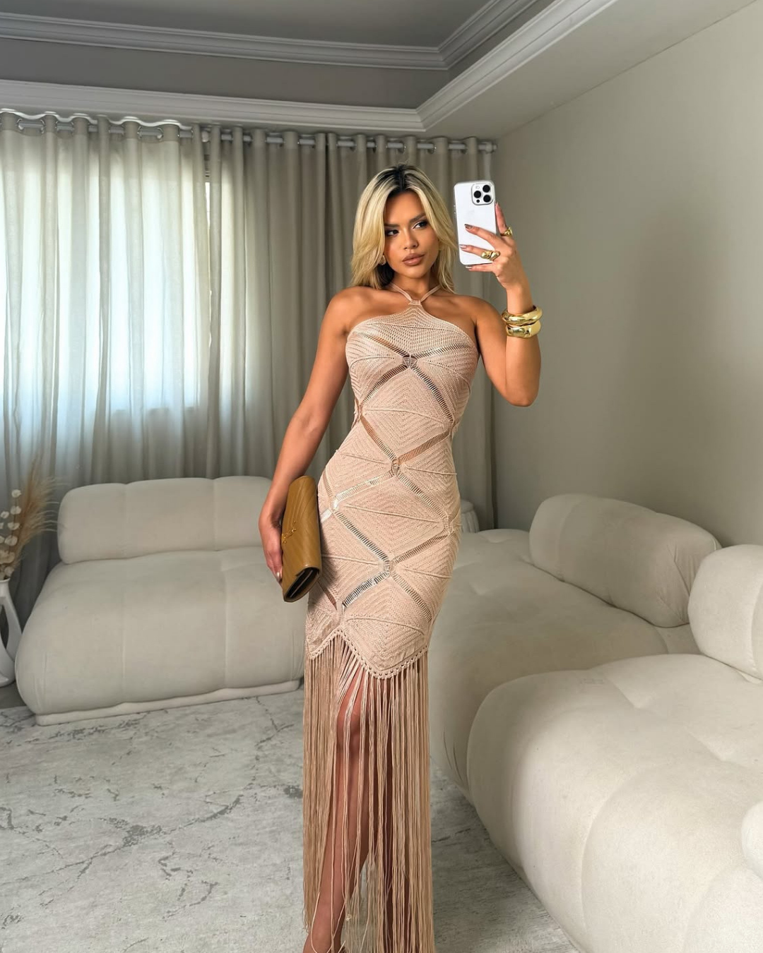 Vestido Luana tricot premium