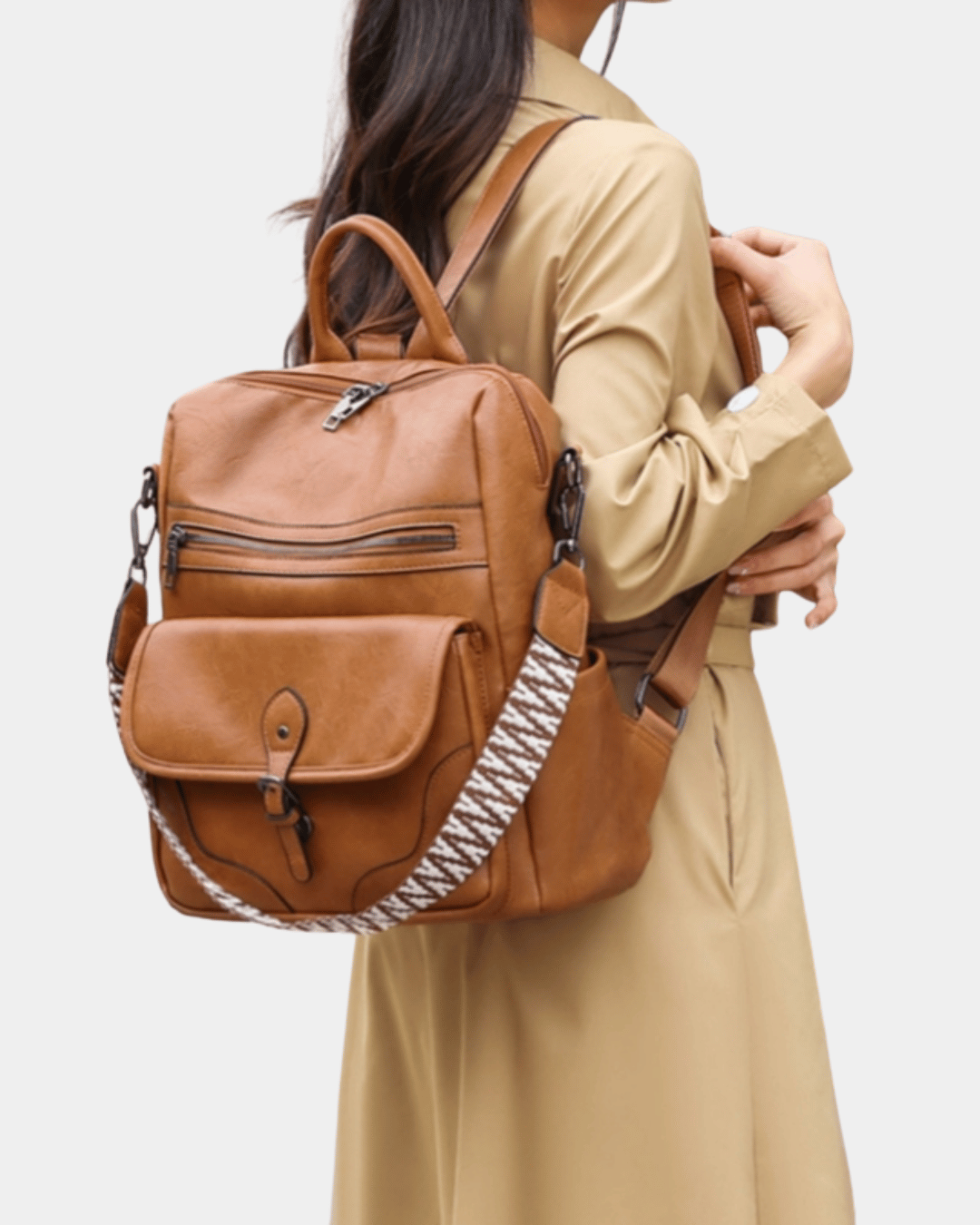 Mochila de couro Tália novo modelo 2025