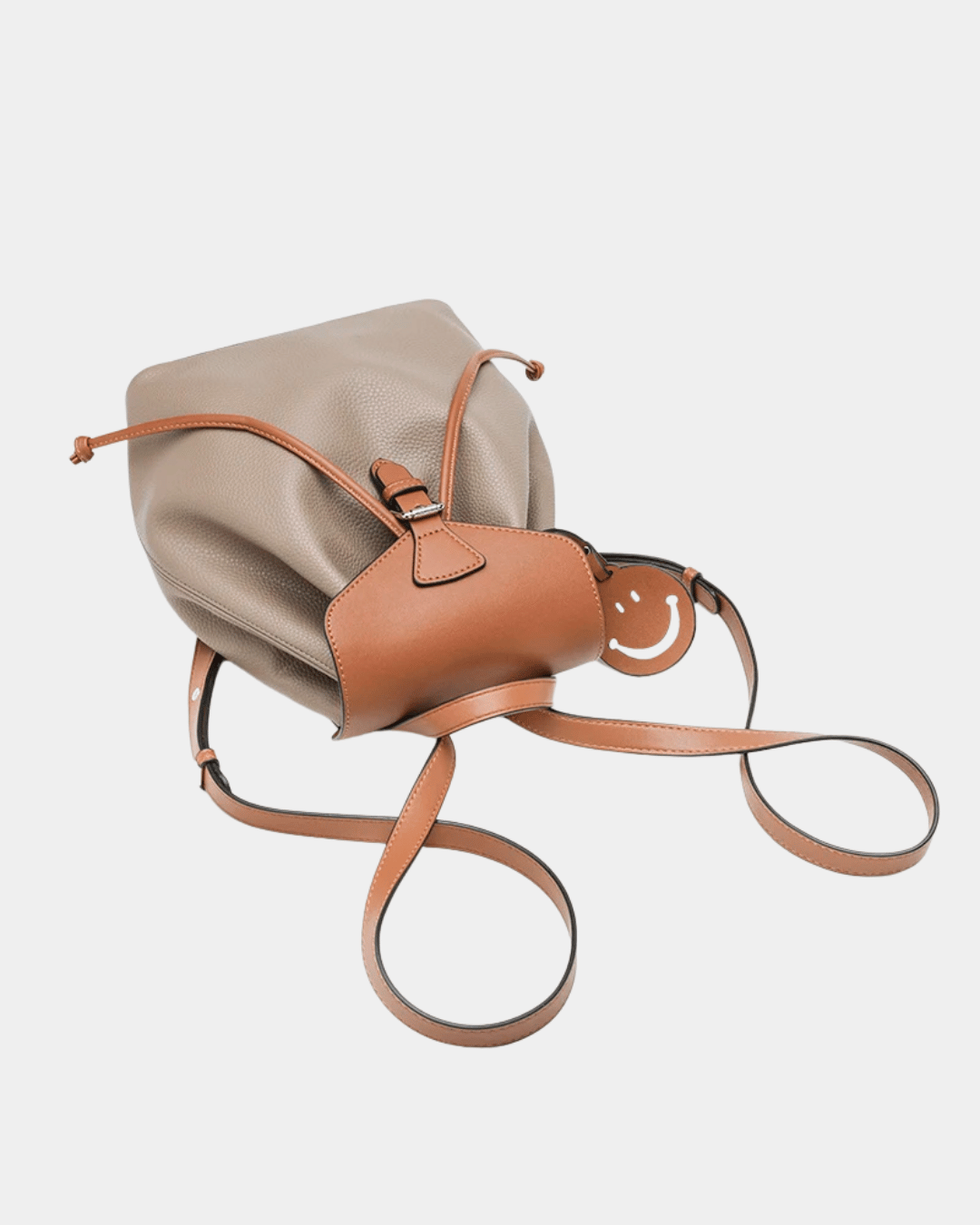 Smile Face String Lady's Backpack