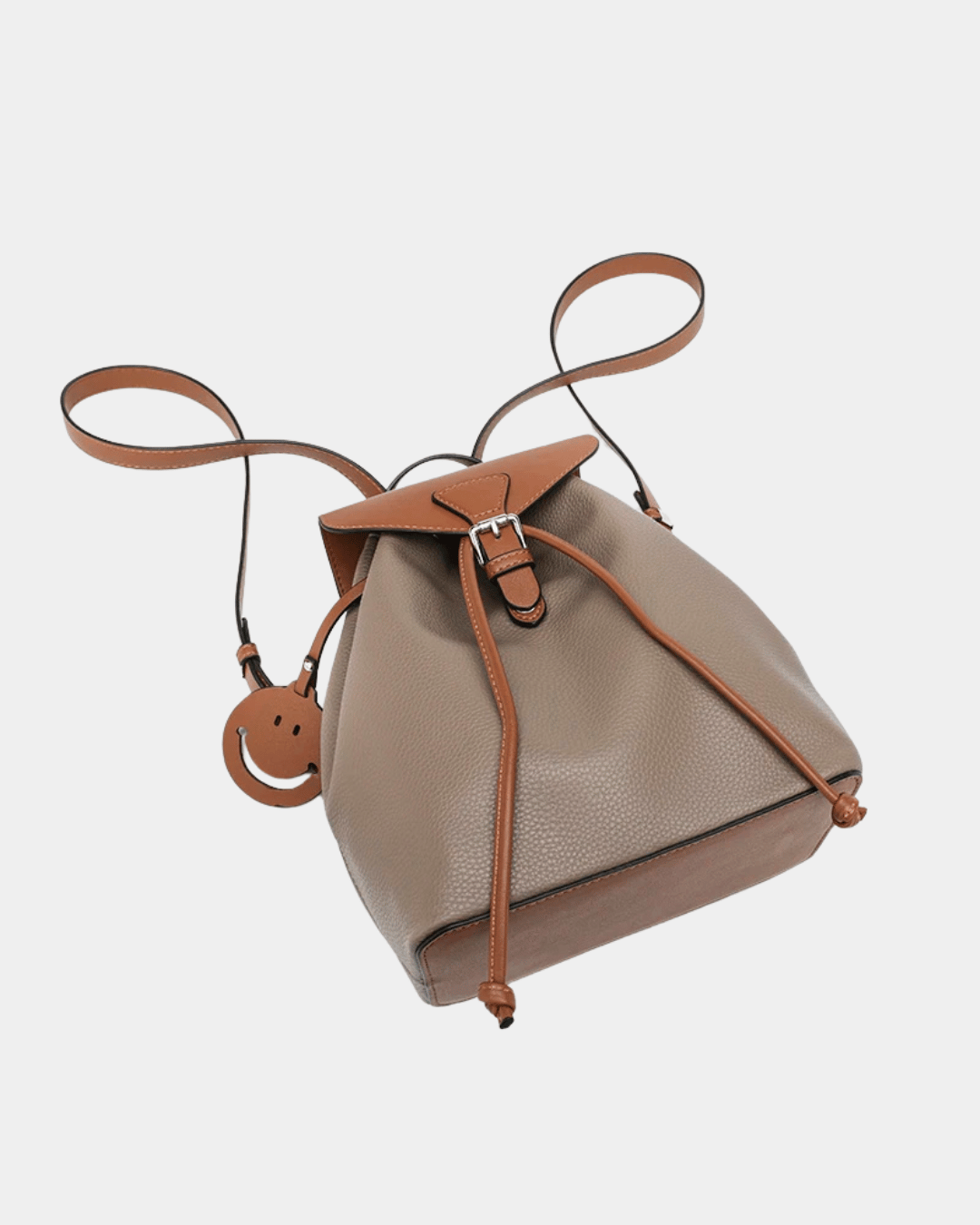 Smile Face String Lady's Backpack