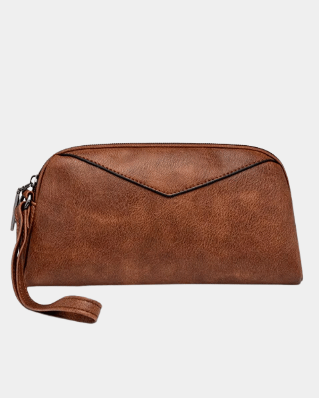 Mochila de couro com estampa animal