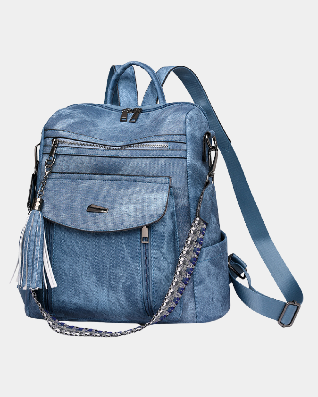 Mochila Sandy Vintage Couro, Nova Coleção 202