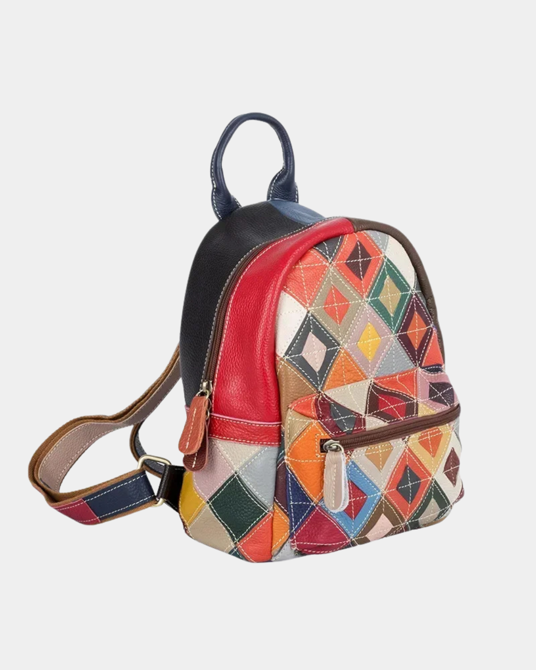 Mochila de couro Candy Colo