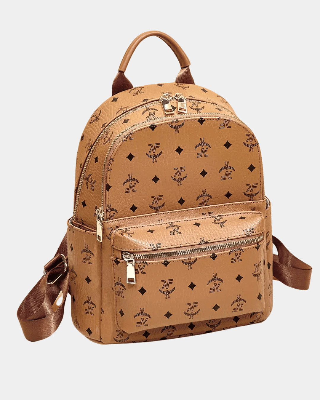 Mochila de couro Charlotte novo modelo 202