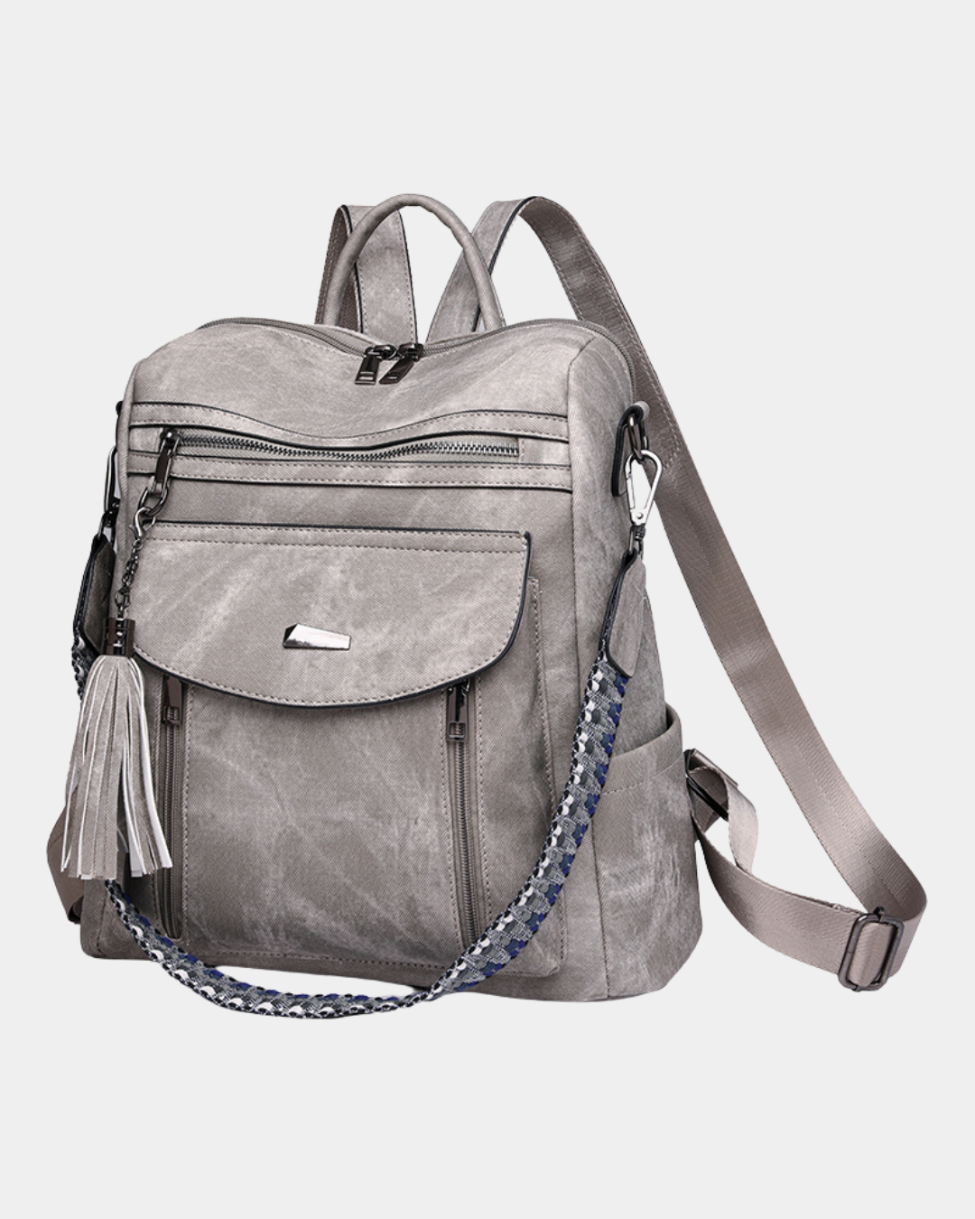 Mochila Sandy Vintage Couro, Nova Coleção 202