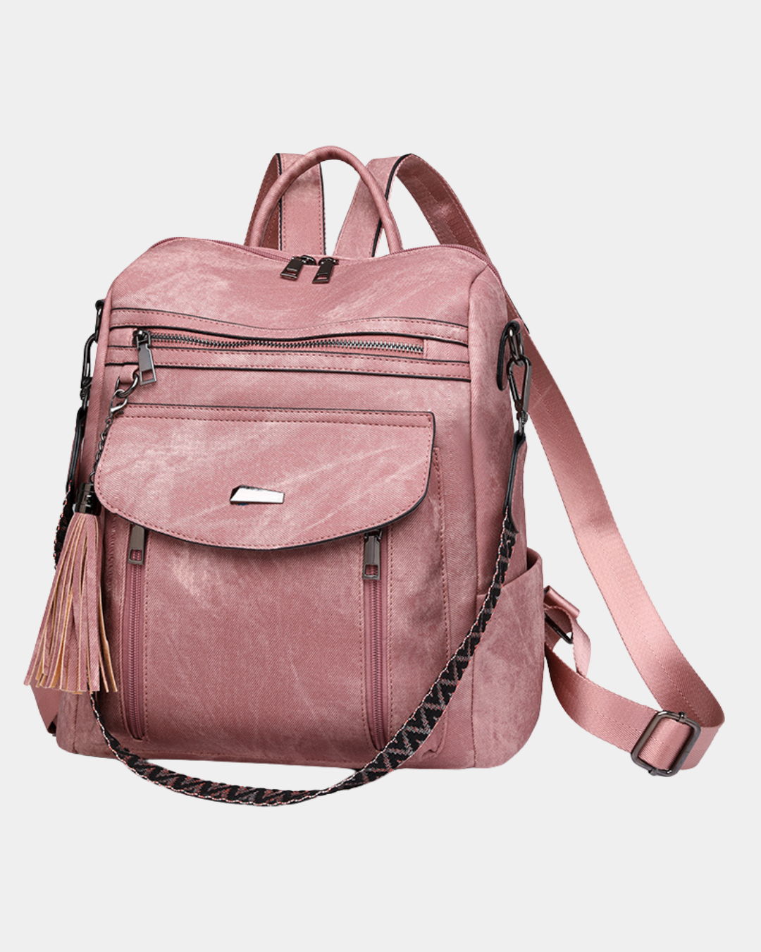 Mochila Sandy Vintage Couro, Nova Coleção 202