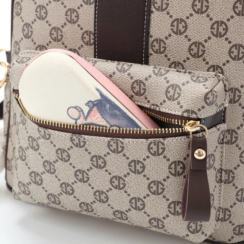 Mochila de couro Naty, novo modelo 2025