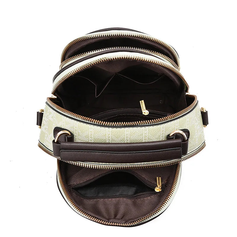 Mochila euro de couro