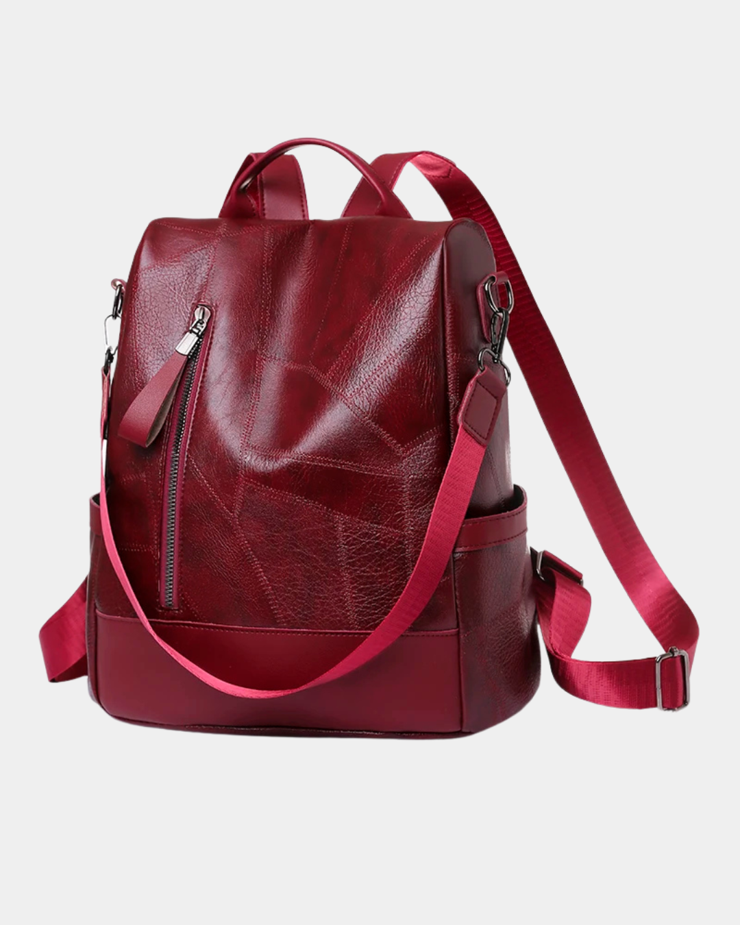 Nova mochila de couro macio 2025